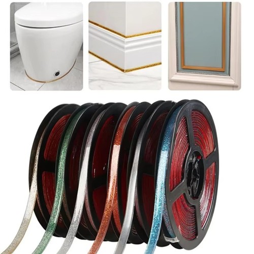 Self adhesive tile - gap, tape