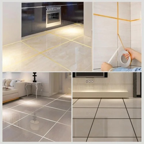 Self adhesive tile gap tape - adhesive,