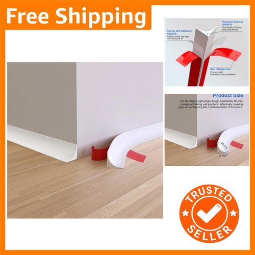 Self adhesive white - 3m, pvc