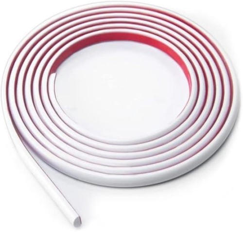 White self adhesive pvc tile - white,
